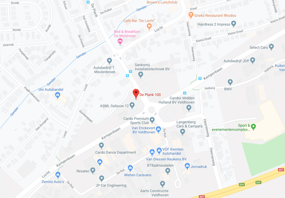 Googlemap Veldhoven